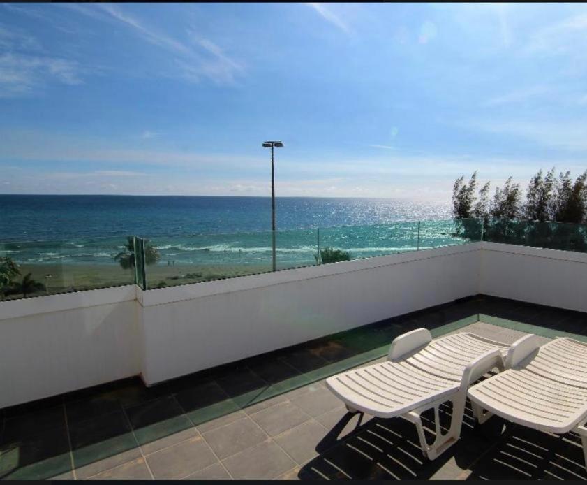 Precioso Apartamento En 1ª Linea De Mar San Agustín Dış mekan fotoğraf