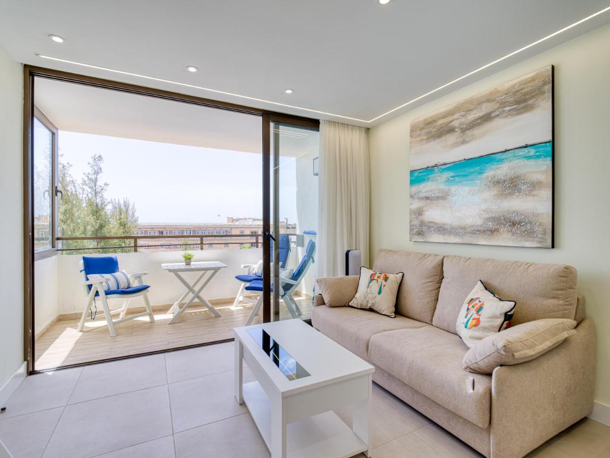 Precioso Apartamento En 1ª Linea De Mar San Agustín Dış mekan fotoğraf