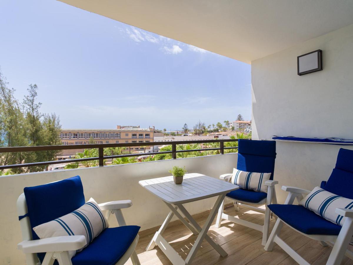 Precioso Apartamento En 1ª Linea De Mar San Agustín Dış mekan fotoğraf