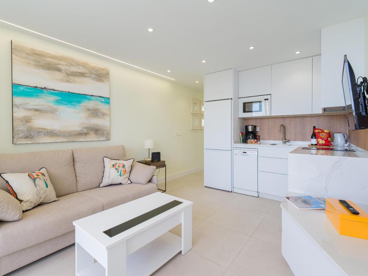 Precioso Apartamento En 1ª Linea De Mar San Agustín Dış mekan fotoğraf