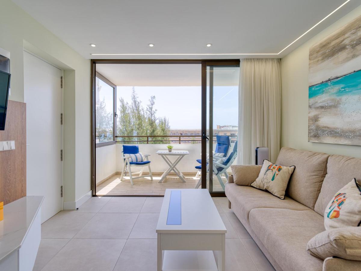 Precioso Apartamento En 1ª Linea De Mar San Agustín Dış mekan fotoğraf
