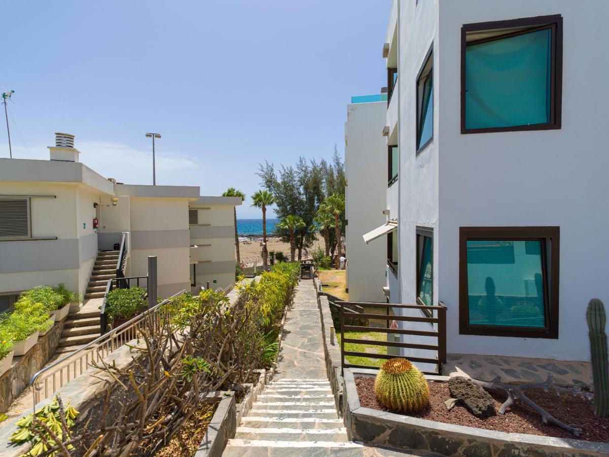 Precioso Apartamento En 1ª Linea De Mar San Agustín Dış mekan fotoğraf
