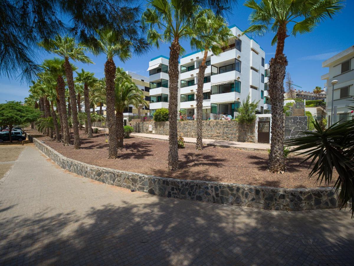 Precioso Apartamento En 1ª Linea De Mar San Agustín Dış mekan fotoğraf